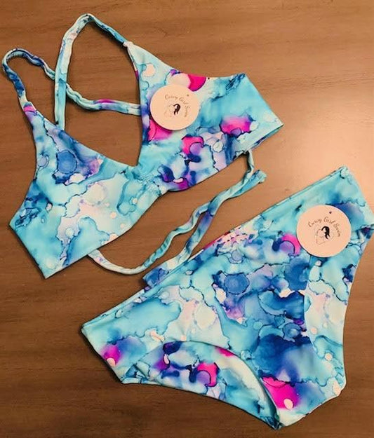 Blue Dream Triangle Bikini