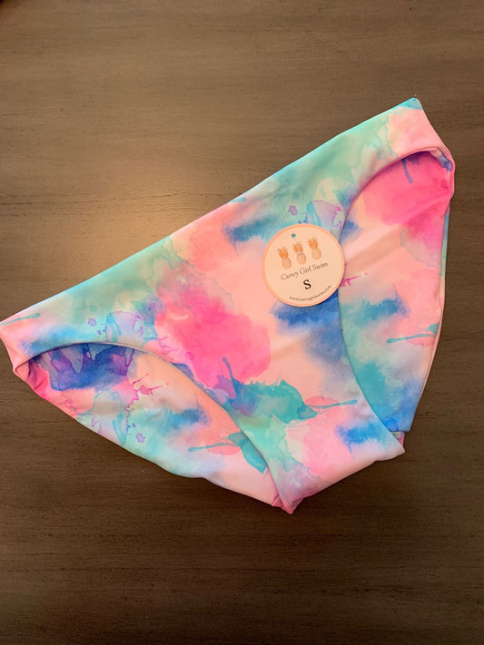 Watercolor Vibes Bandeau Bikini