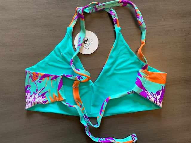 Tropical Aqua Triangle Bikini